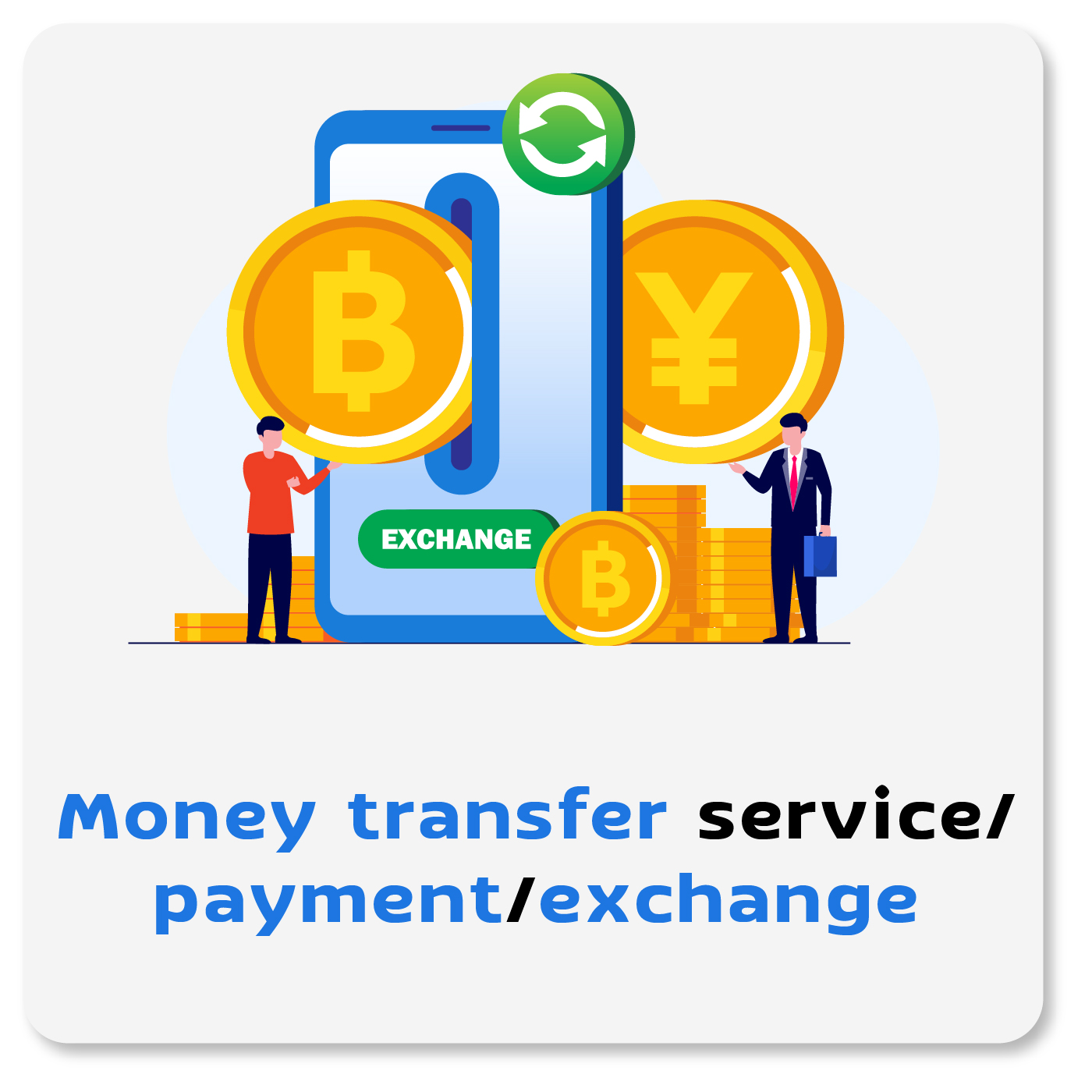 Top-up/money transfer service to China